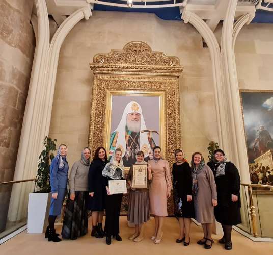 Cостоялась встреча Святейшего Патриарха Московского и всея Руси Кирилла с учителями